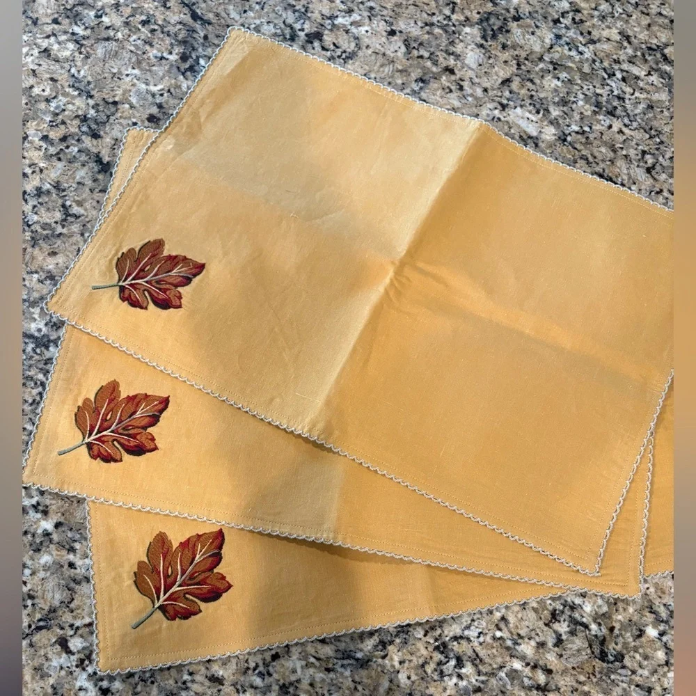 🍁Fall Placemats/Set of 3